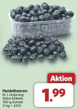 Famila Nord West Heidelbeeren Angebot