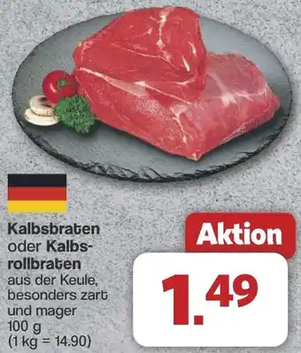 Famila Nord West Kalbsbraten oder Kalbsrollbraten Angebot