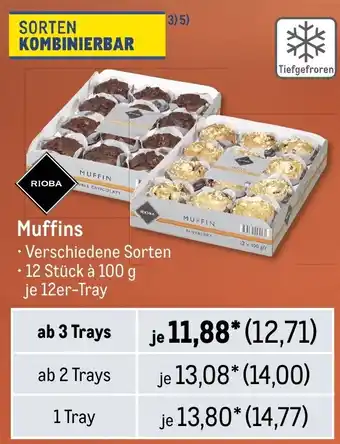 METRO RIOBA Muffins Angebot