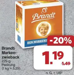 Famila Nord West Brandt Markenzwieback Angebot