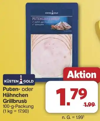 Famila Nord West KÜSTEN GOLD Puten- oder Hähnchen Grillbrust Angebot