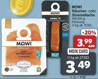 Famila Nord West MOWI Räucher- oder Stremellachs Angebot