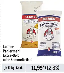 METRO Leimer Paniermehl Extra-Gold oder Semmelbrösel Angebot