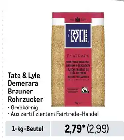 METRO Tate & Lyle Demerara Brauner Rohrzucker Angebot