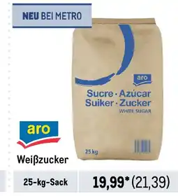 METRO aro Weiẞzucker Angebot