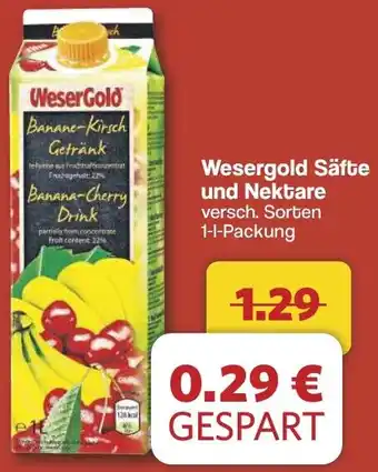 Famila Nord West Wesergold Säfte und Nektare Angebot