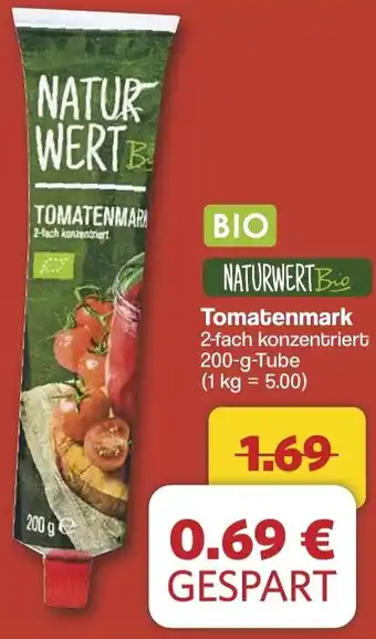 Famila Nord West NATURWERT Bio Tomatenmark Angebot