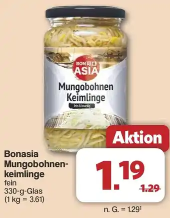 Famila Nord West Bonasia Mungobohnenkeimlinge Angebot