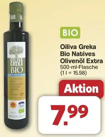 Famila Nord West Oiliva Greka Bio Natives Olivenöl Extra Angebot