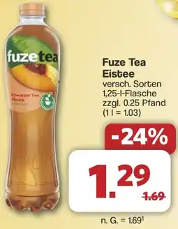 Famila Nord West Fuze Tea Eistee Angebot