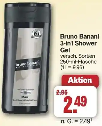 Famila Nord West Bruno Banani 3-in1 Shower Gel Angebot