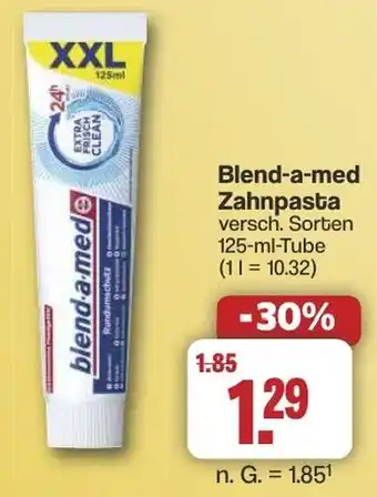 Famila Nord West Blend-a-med Zahnpasta Angebot