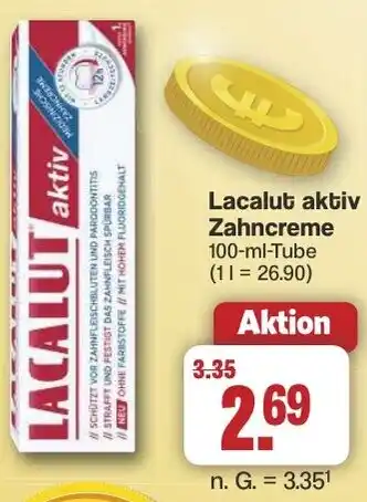 Famila Nord West Lacalut aktiv Zahncreme Angebot