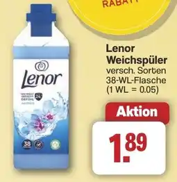 Famila Nord West Lenor Weichspüler Angebot