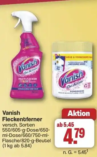 Famila Nord West Vanish Fleckentferner Angebot