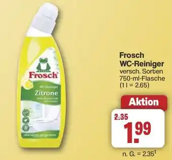 Famila Nord West Frosch WC-Reiniger Angebot