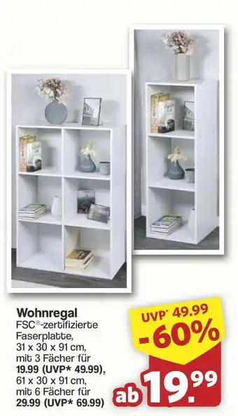 Famila Nord West Wohnregal FSC Angebot