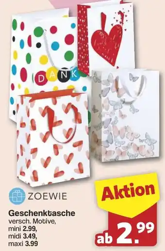 Famila Nord West ZOEWIE Geschenktasche Angebot