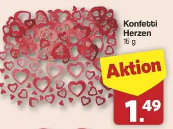 Famila Nord West Konfetti Herzen Angebot