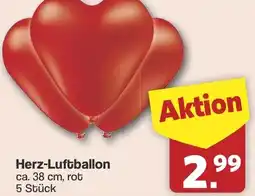 Famila Nord West Herz-Luftballon Angebot