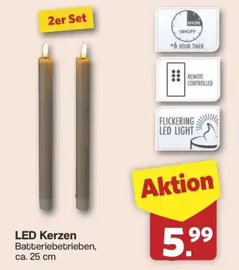 Famila Nord West LED Kerzen Batteriebetrieben Angebot