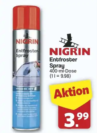 Famila Nord West NIGRIN Entfroster Spray Angebot