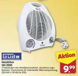 Famila Nord West Güde Heizlüfter GH 2000 Angebot