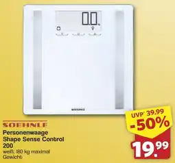 Famila Nord West SOEHNLE Personenwaage Shape Sense Control 200 Angebot