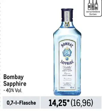 METRO Bombay Sapphire Angebot