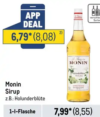 METRO Monin Sirup Angebot