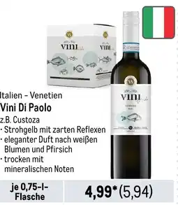 METRO Vini Di Paolo z.B. Custoza Angebot