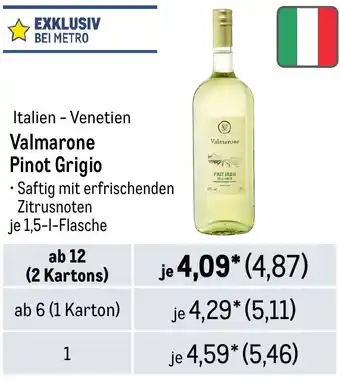 METRO Valmarone Pinot Grigio Angebot