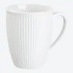 NKD Tasse mit Rillen, Ø ca. 9x11cm Angebot