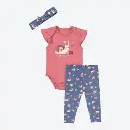 NKD Baby-Mädchen-Set mit Body, 3-teilig Angebot