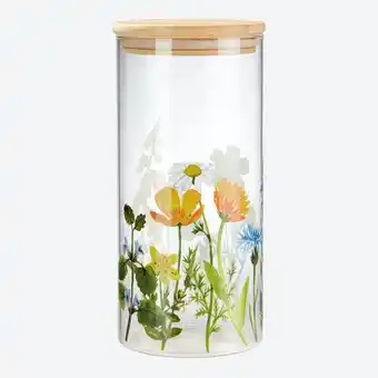 NKD Vorrats-Glas im Blumen-Design, in verschiedenen Größen Angebot