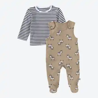 NKD Baby-Newborn-Jungen-Strampler-Set mit Zebra-Motiven, 2-teilig Angebot