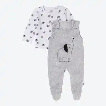 NKD Baby-Newborn-Strampler-Set mit Elefanten-Motiven, 2-teilig Angebot