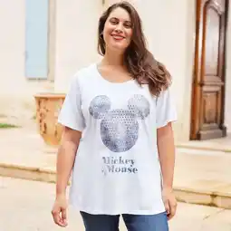 NKD Mickey Mouse Damen-T-Shirt, große Größen Angebot