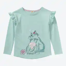 NKD Kinder-Mädchen-Langarmshirt mit Rüschen Angebot