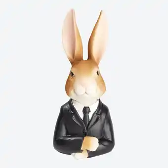 NKD Deko-Figur Hase, ca. 11x11x24cm Angebot