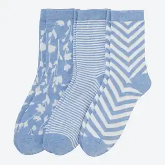 NKD Damen-Socken in verschiedenen Designs, 3er-Pack Angebot