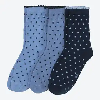 NKD Damen-Socken im Tupfen-Design, 3er-Pack Angebot