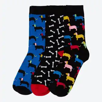 NKD Unisex-Socken mit unterschiedlichen Motiven, 3er-Pack Angebot