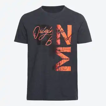 NKD Herren-T-Shirt in Mélange-Design Angebot