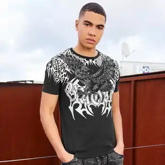 NKD Herren-T-Shirt mit Strasssteinen Angebot