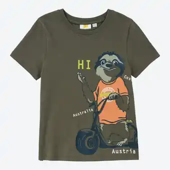 NKD Kinder-Jungen-T-Shirt mit Faultier-Motiv Angebot