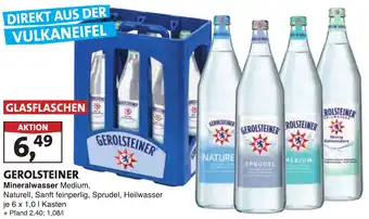 Lösch Depot GEROLSTEINER Mineralwasser Angebot