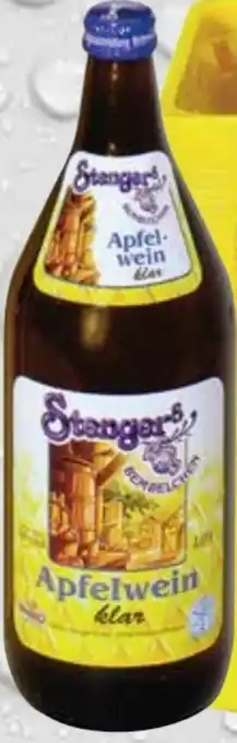 trinkgut Stenger's Fruchterlebnis Apfelwein Klar Angebot