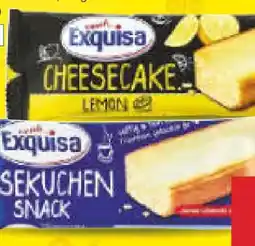 Netto Marken-Discount Exquisa Käsekuchen Snack Angebot