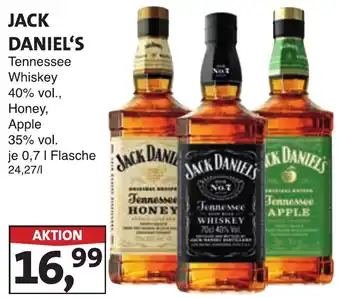 Lösch Depot JACK DANIEL'S Tennessee Whiskey Angebot